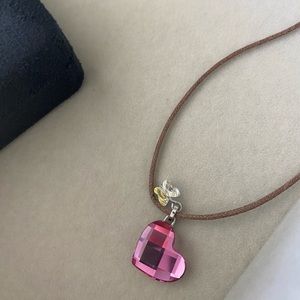 Swarovski Heart Butterfly Necklace